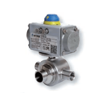 4051H-P05 - Шаровый кран с пневмоприводом
