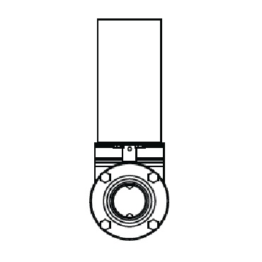 4307 A P15 - Заслонка прямая С - С с DA 4415