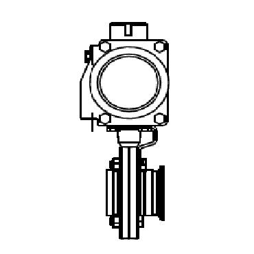 4310 P05 - Заслонка прямая С - С с AT SR 4405