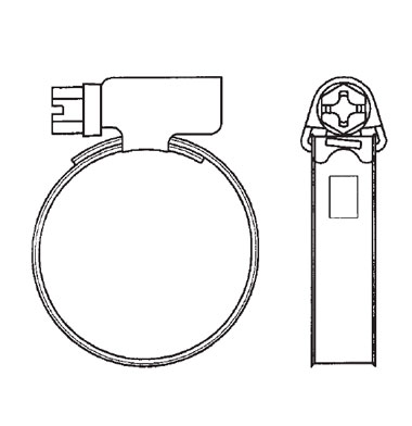 7610 - Хомут шланга