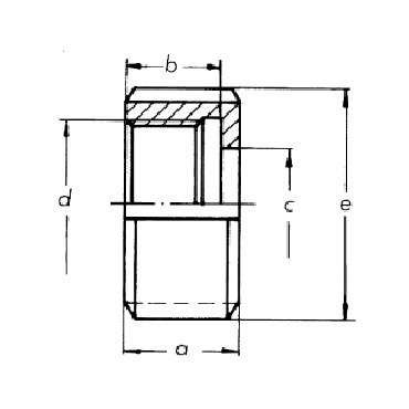 2003 - Гайка накидная . Чертеж