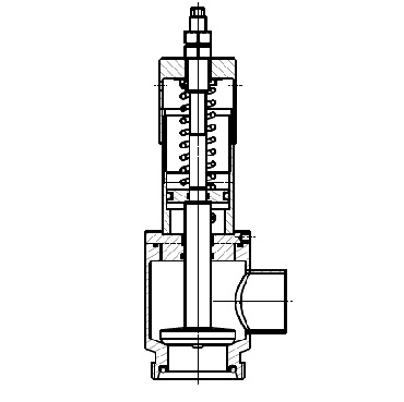 5375 - Ограничительный клапан угловой P - C 90° 